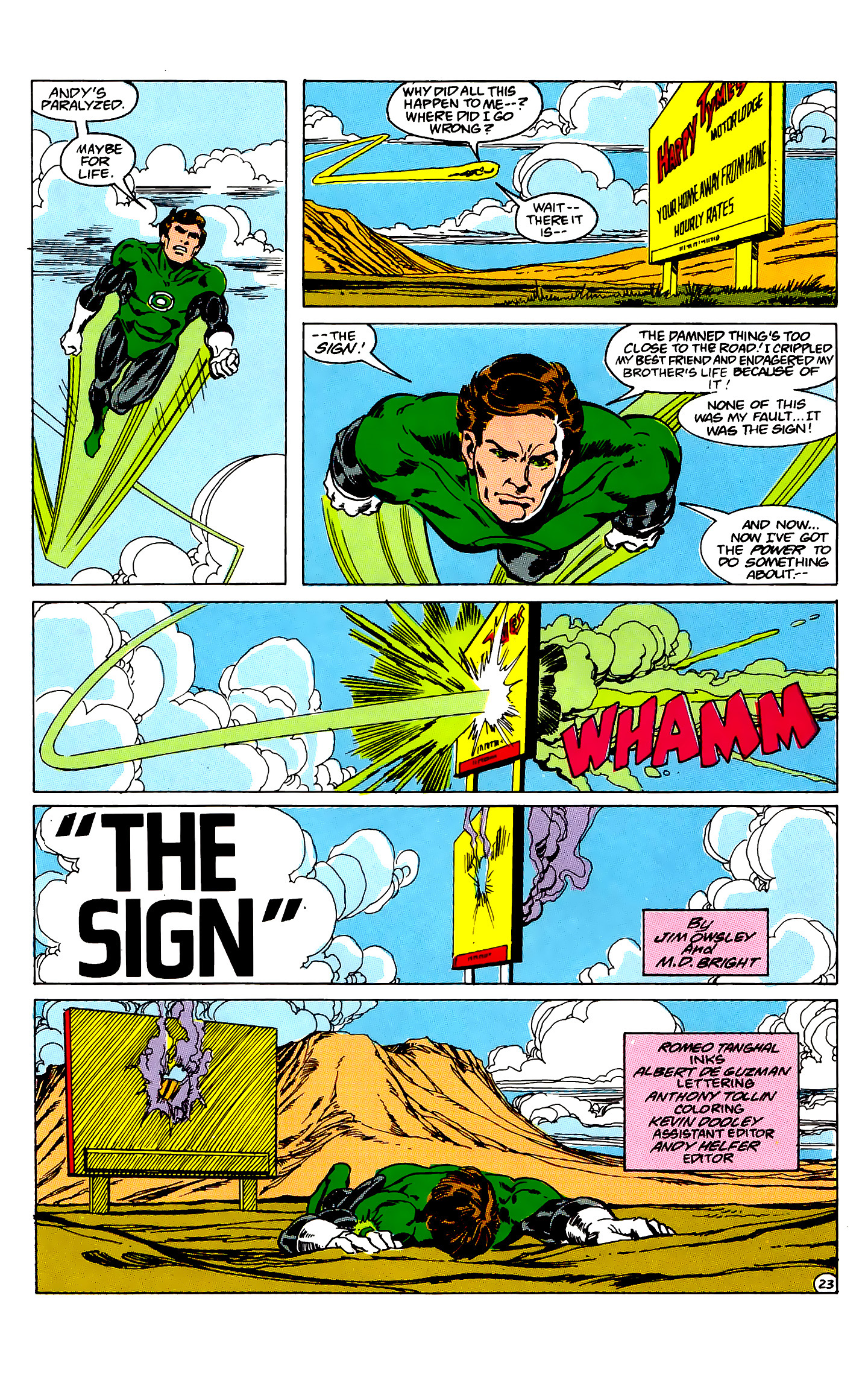 Read online Green Lantern: Emerald Dawn comic -  Issue #1 - 23