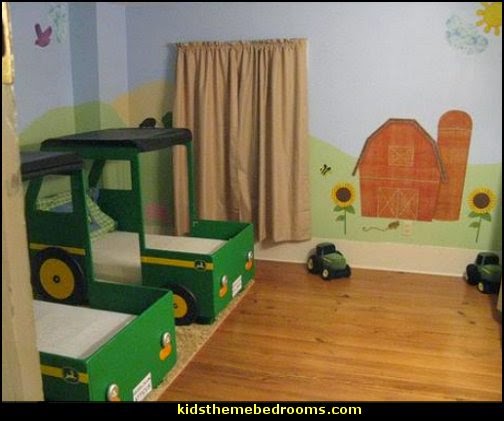 kids farm bedroom