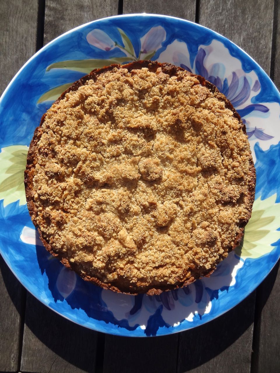Scrumpdillyicious Strawberry Sour Cream Streusel Cake