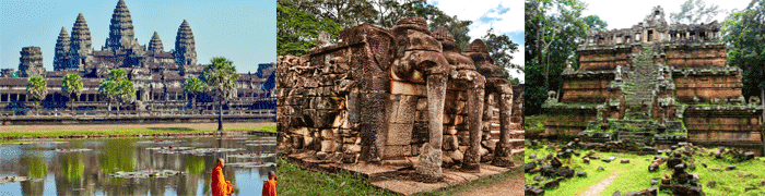 Angkor Thom - Terrace des éléphants - Phimeanakas