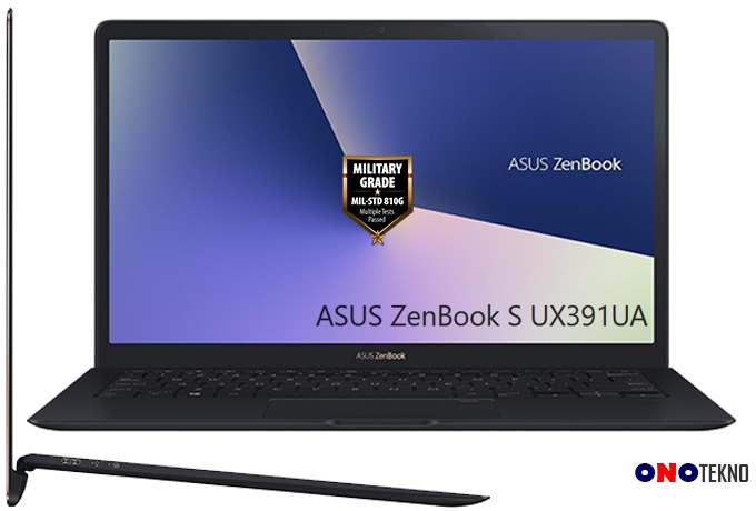 ASUS ZENBOOK S UX391UA " Laptop Keren Dengan New Design Plus Military Grade "
