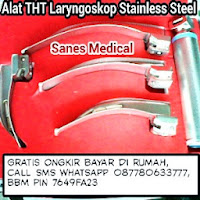 Alat THT Laryngoskop Stainless Steel Sanes Medical