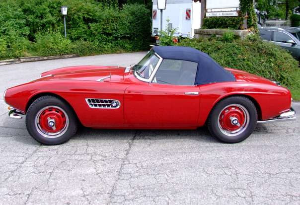 The restoration of Elvis' BMW 507 roadster finally finished