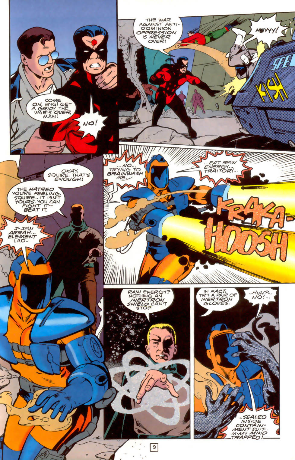 Legion of Super-Heroes (1989) 40 Page 9