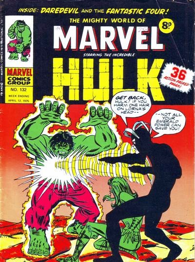 Mighty World of Marvel #132, Hulk vs Havok