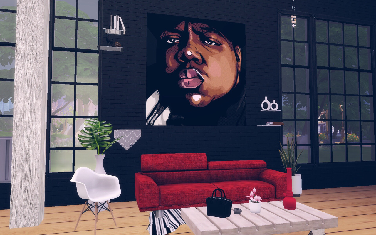 Sims 4 Urban Art Gallery