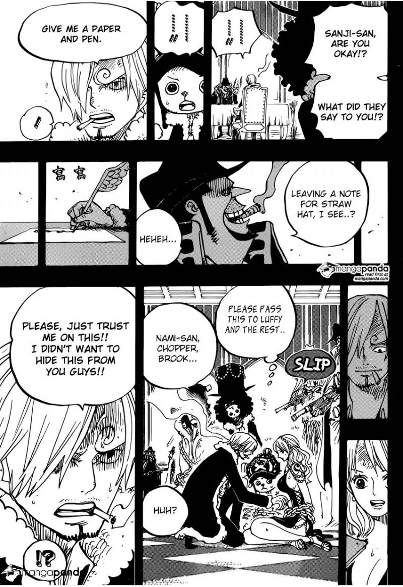 One Piece Ch.813: An Invitation to the Tea Party
