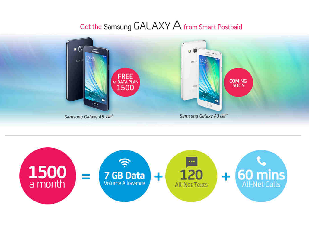 Samsung Galaxy A5 Is FREE At Data Plan 1500!
