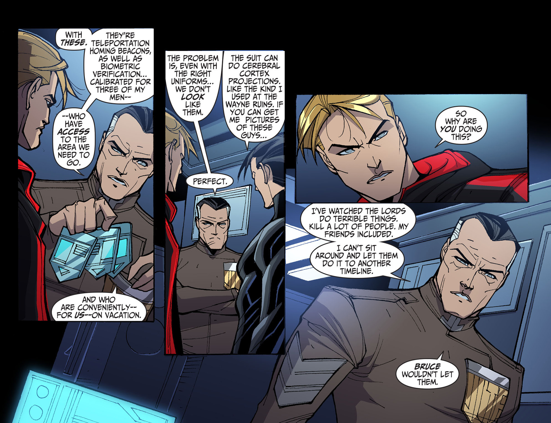 Read online Batman Beyond 2.0 comic -  Issue #23 - 4