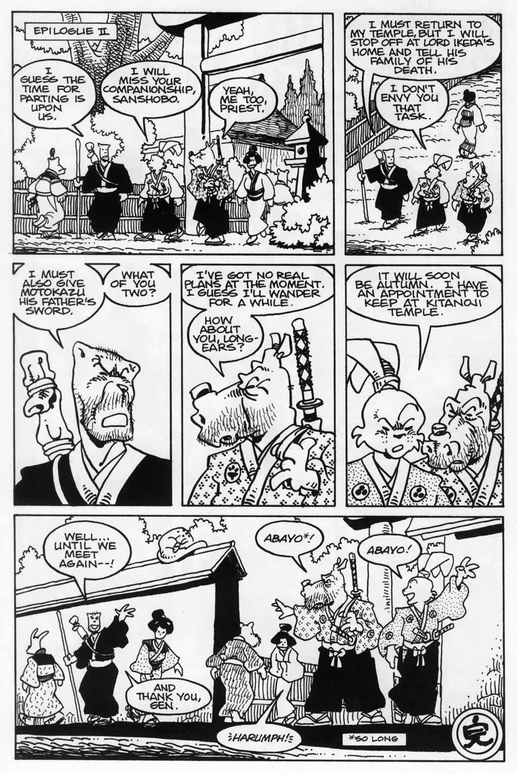Read online Usagi Yojimbo (1996) comic -  Issue #45 - 26