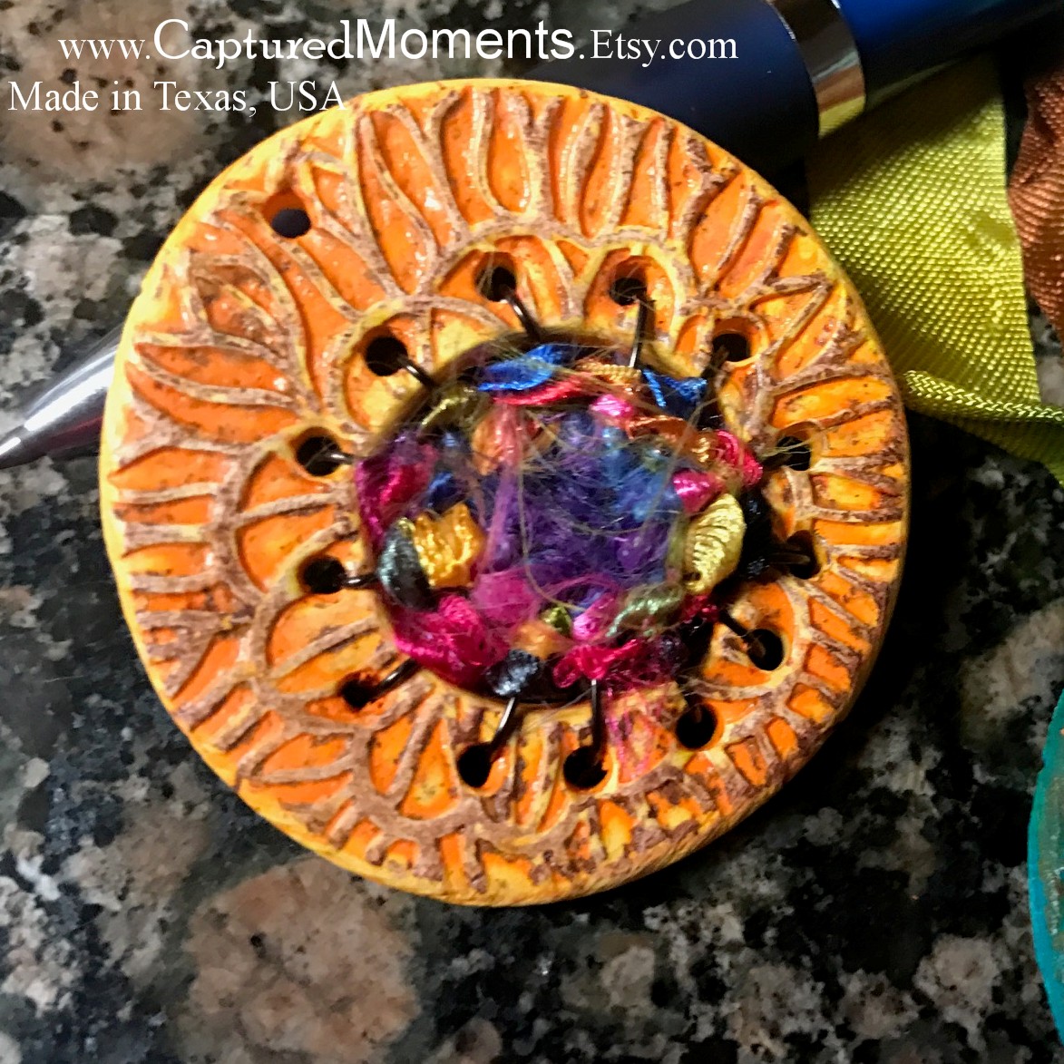 Cindy Kovar Pottery Bead Artist Mixed MediaPottery and Weaving