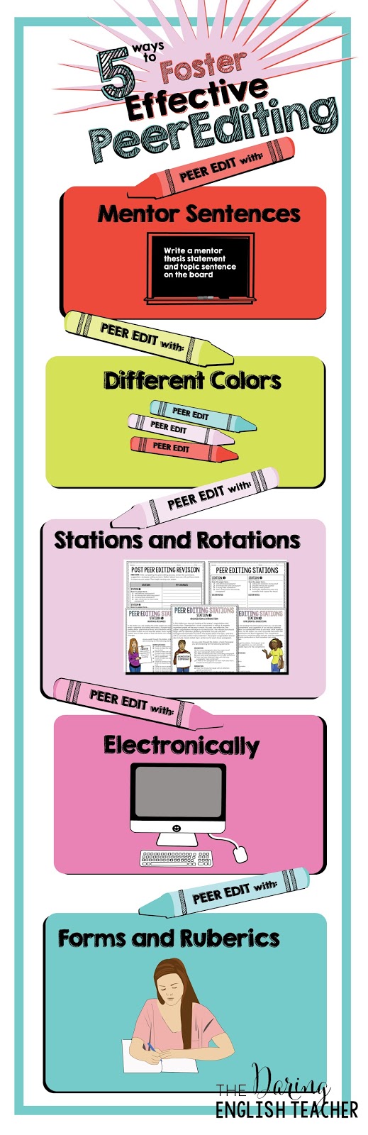 5 Ways to Foster Effective Peer Editing The Daring English Teacher