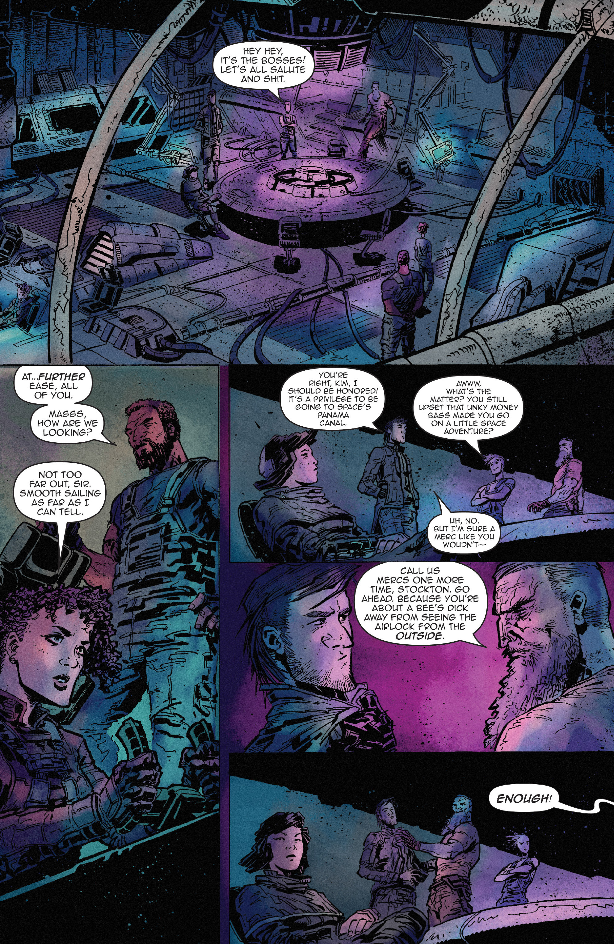 Read online Roche Limit: Clandestiny comic -  Issue #1 - 10