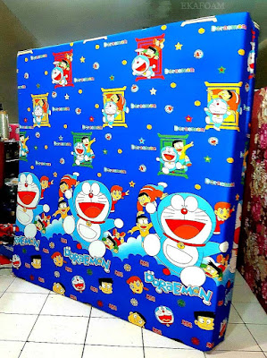 Kasur inoac motif doraemon Kasur inoac motif kartun doraemon