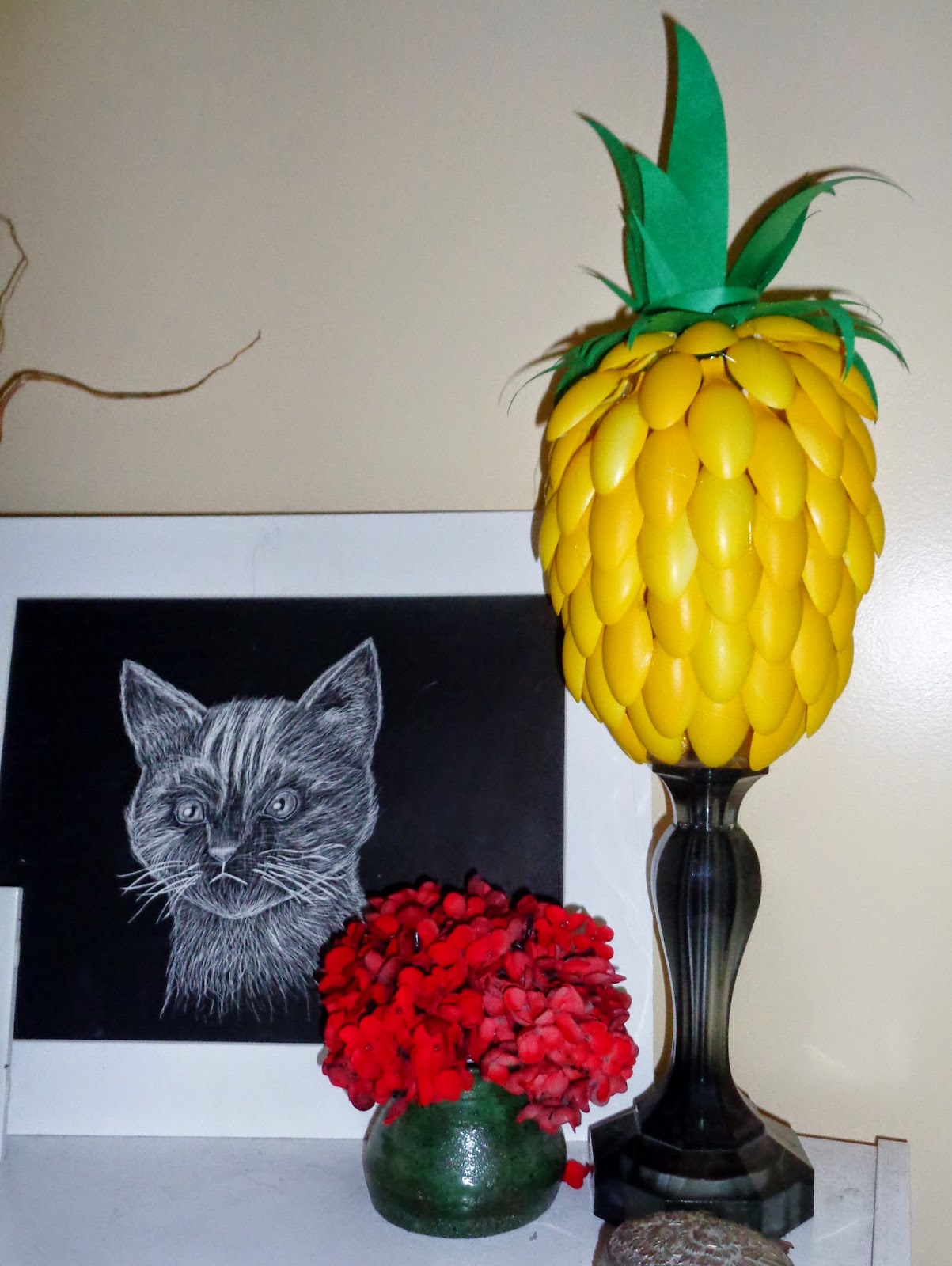 Harli G DIY Pineapple Room Decor