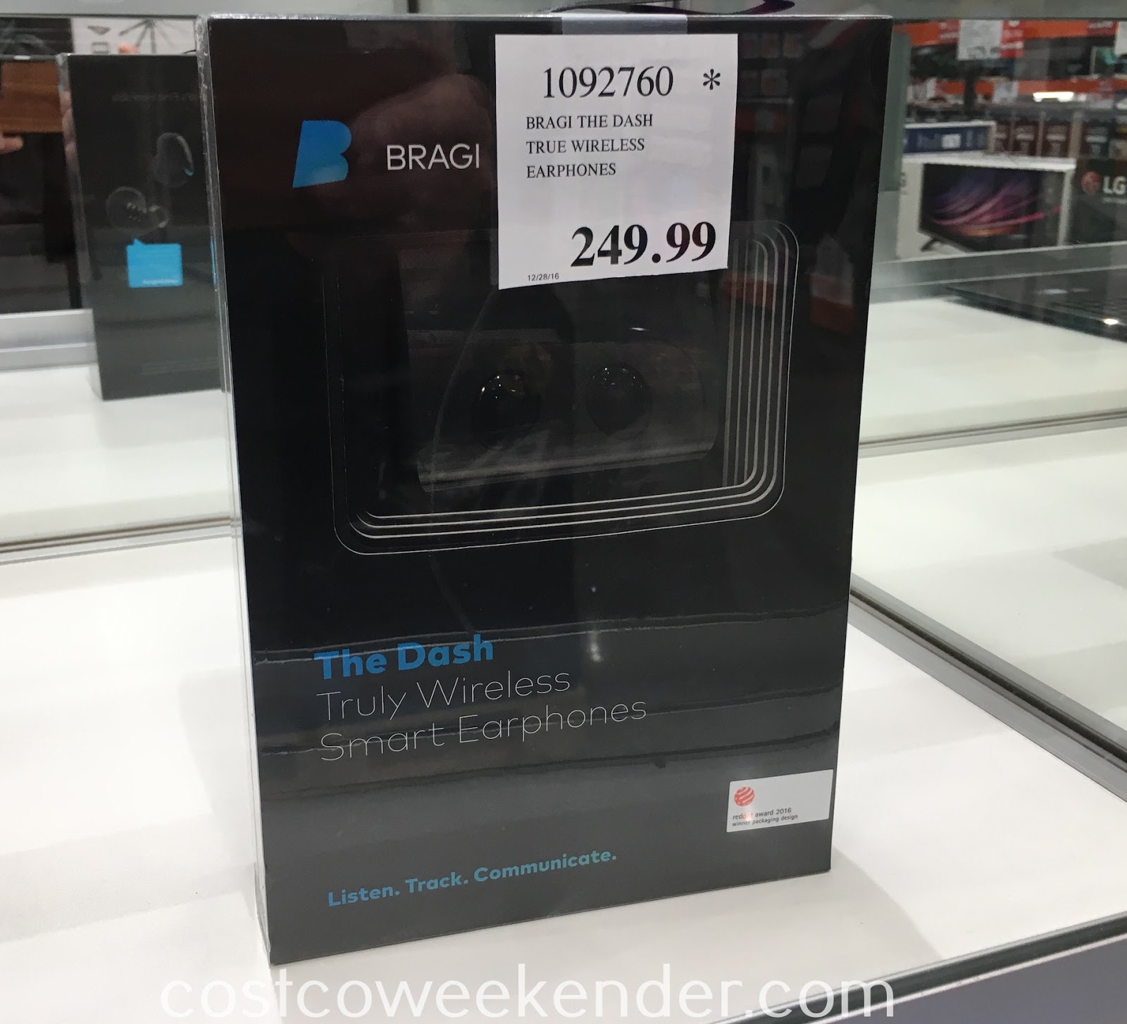 Bragi The Dash Truly Wireless Smart Earphones Costco Weekender