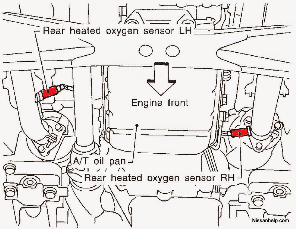 PerfektAdrenalin: DIY: Rear Passenger O2 Sensor for Infiniti QX4 and