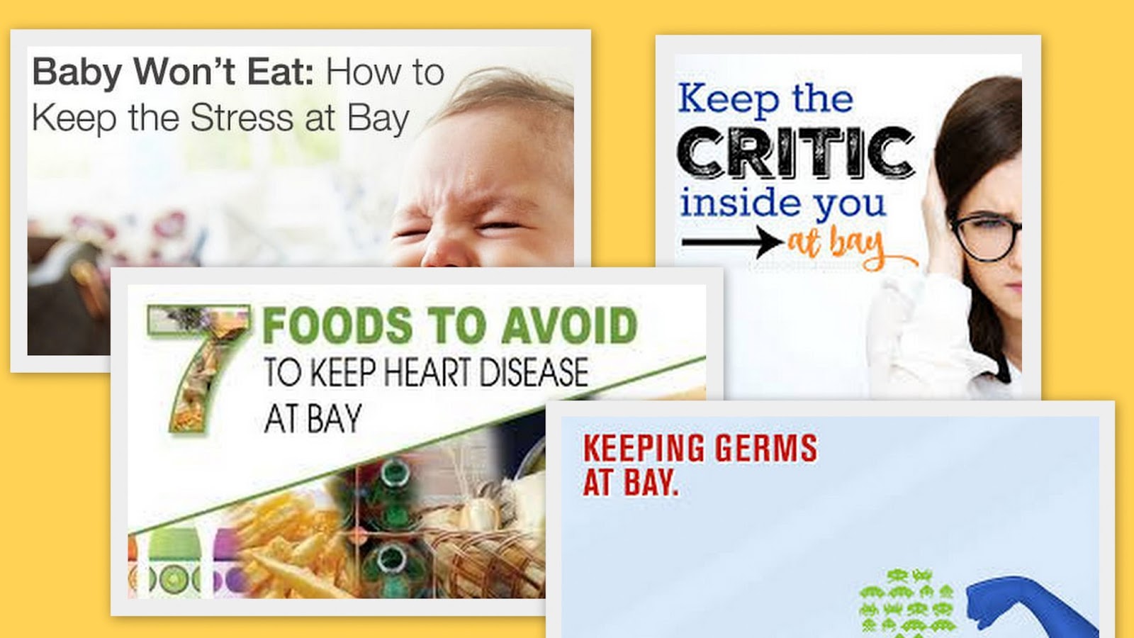 In English, pleaseee... Keep something/somebody at bay.