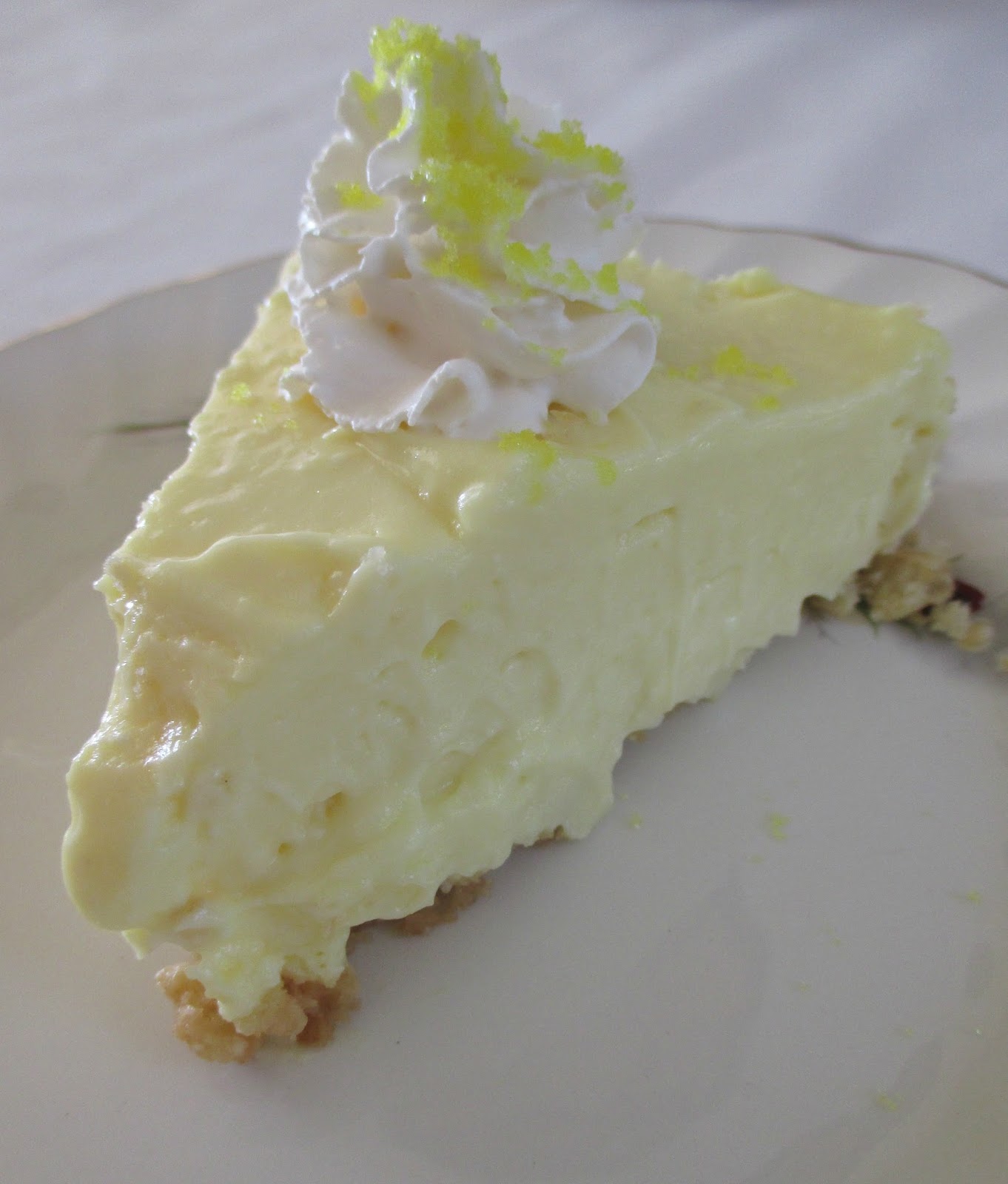 Hot and Cold Running Mom - Just my Stuff: Lemon Pudding Cheesecake Pie