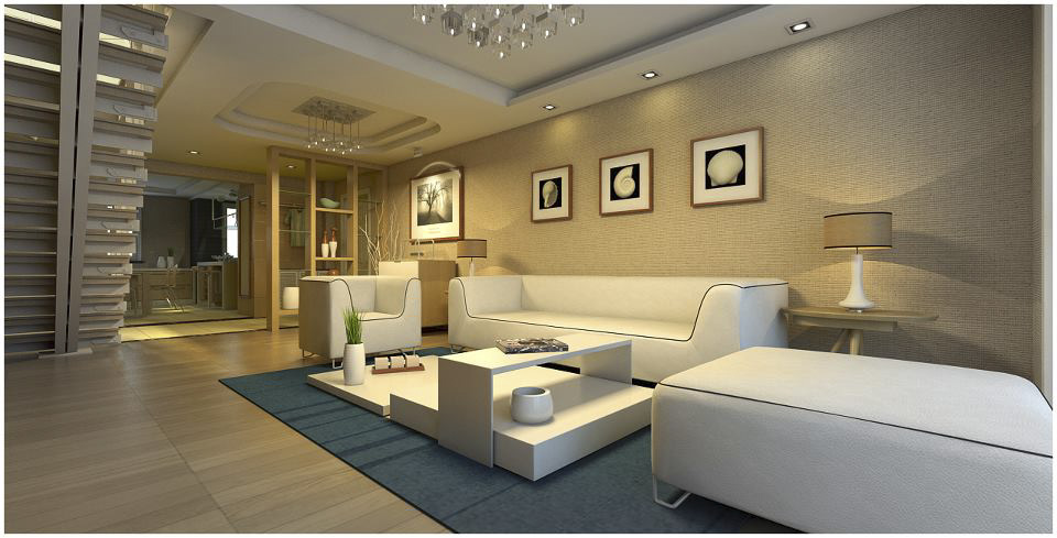 sketchup texture: sketchup 3d model living room #22