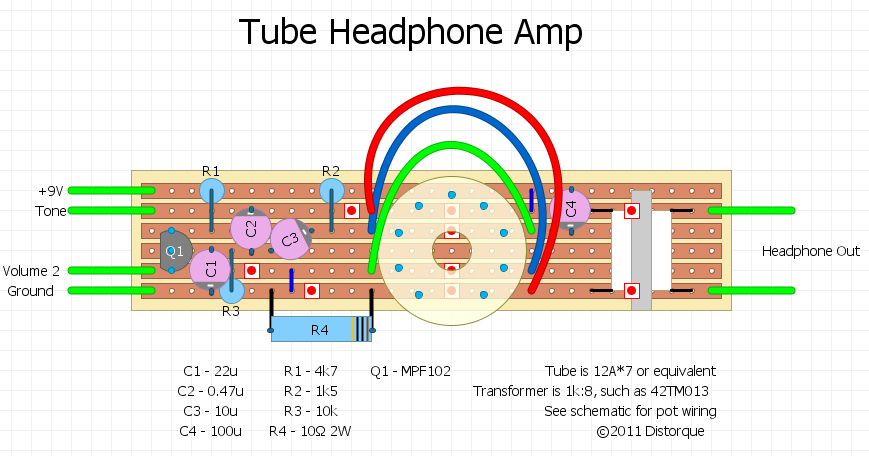 StompBoXed - The Guitar Pedal Builders Repository: 12AX7 ... guitar wiring and p 