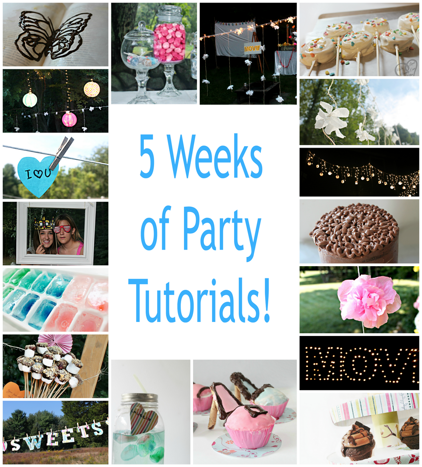 We Lived Happily Ever After5 Weeks of Party DIY & Tutorials!!! | We ...