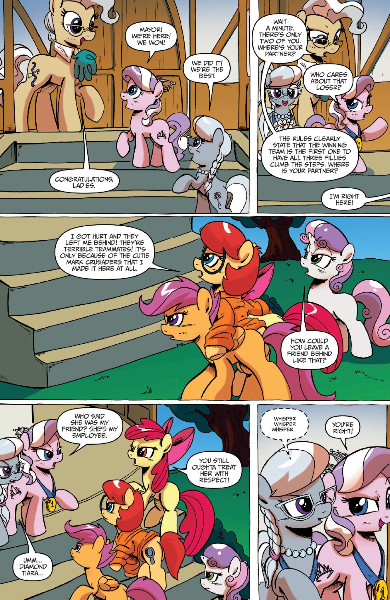 Read online My Little Pony: Friends Forever comic -  Issue #16 - 22