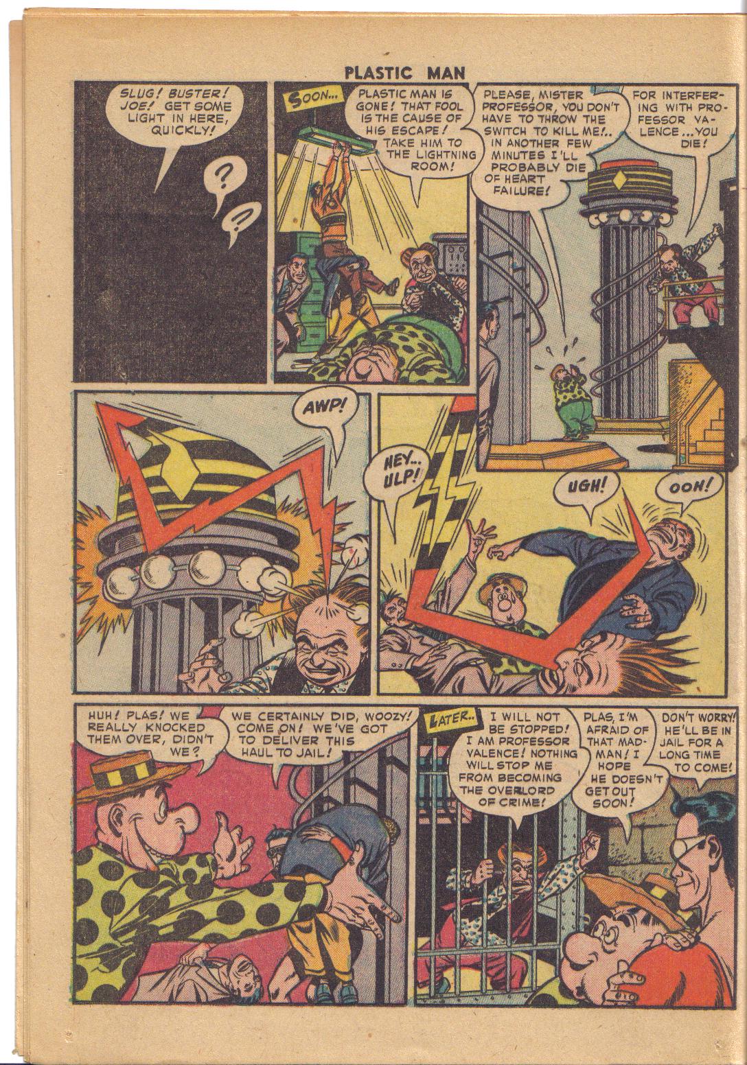 Read online Plastic Man (1943) comic -  Issue #33 - 12