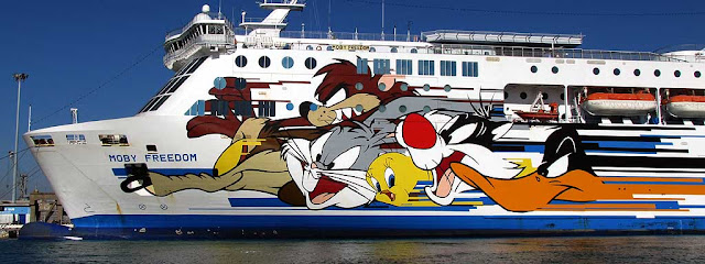 Moby Freedom ferry, IMO 9214379, Livorno