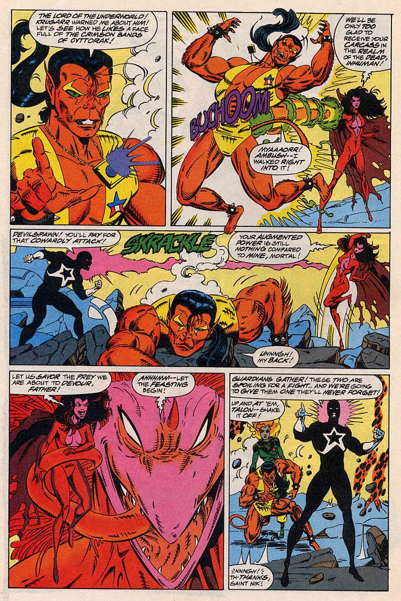 Read online Guardians of the Galaxy (1990) comic -  Issue #47 - 18