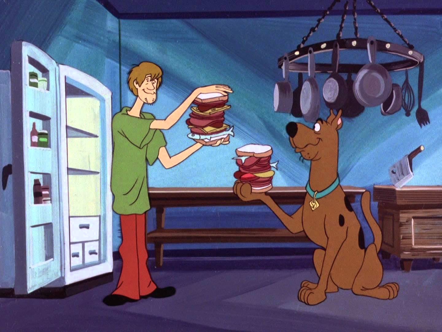 The scooby-doo show.