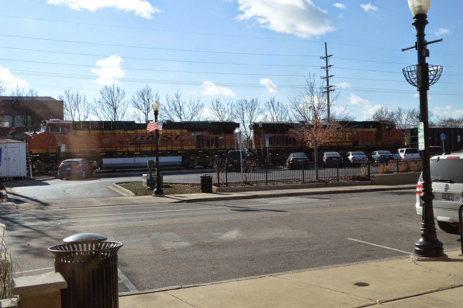 Industrial History Racetrack Starbucks and Gilbert Park