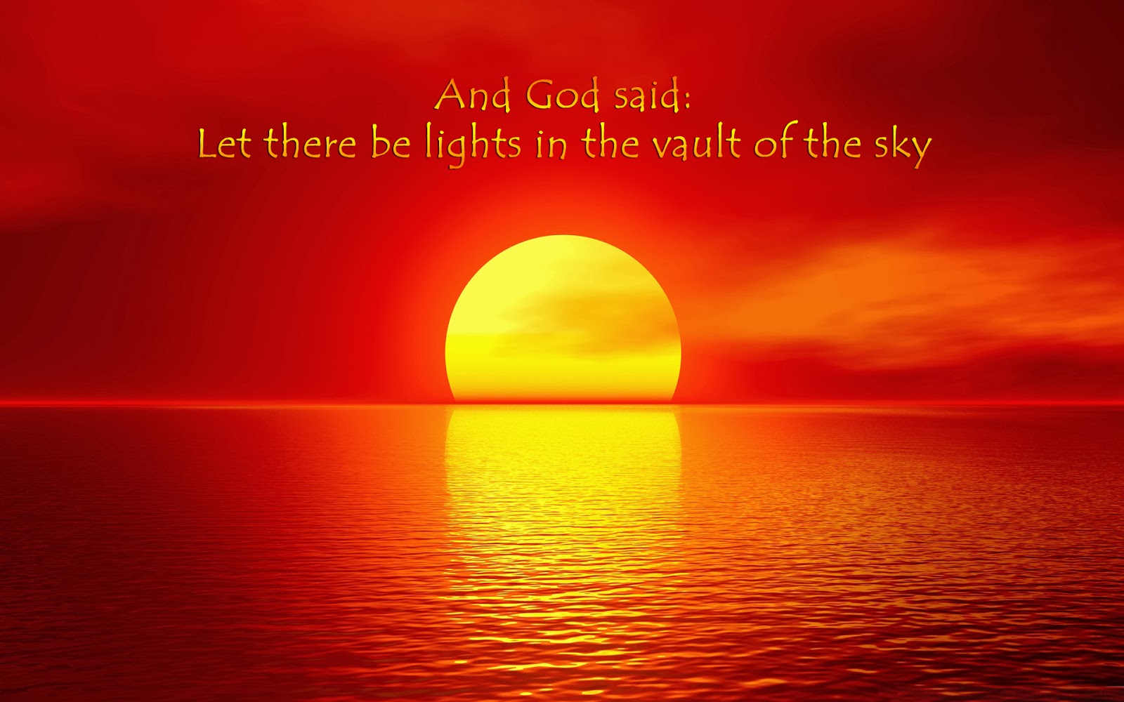 Free Christian Wallpapers God Creation Sun