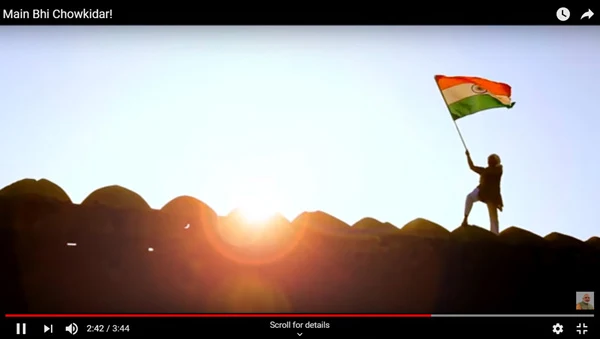 National flag in the election campaign advertisement; Complain to election commission, Kottayam, News, Kerala, Lok Sabha, Election, Election Commission, National Flag, Complaint, Politics