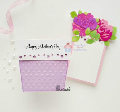 CIC, Altenew, die cutting, floral card, Card for her, Mothersday, Quillish, shaped card, Flower pot card, card for a gardner