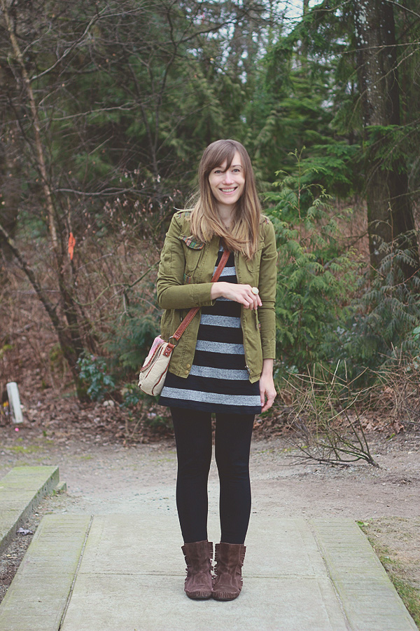 By The Shore | Vancouver Style Blog: stripes and mocs