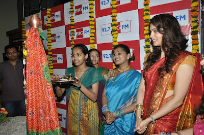 BIG 92.7 FM celebrating Gudi Padwa with Eesha Koppikar