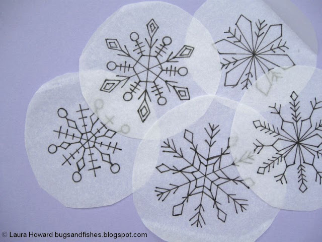 snowflake embroidery patterns ready to sew