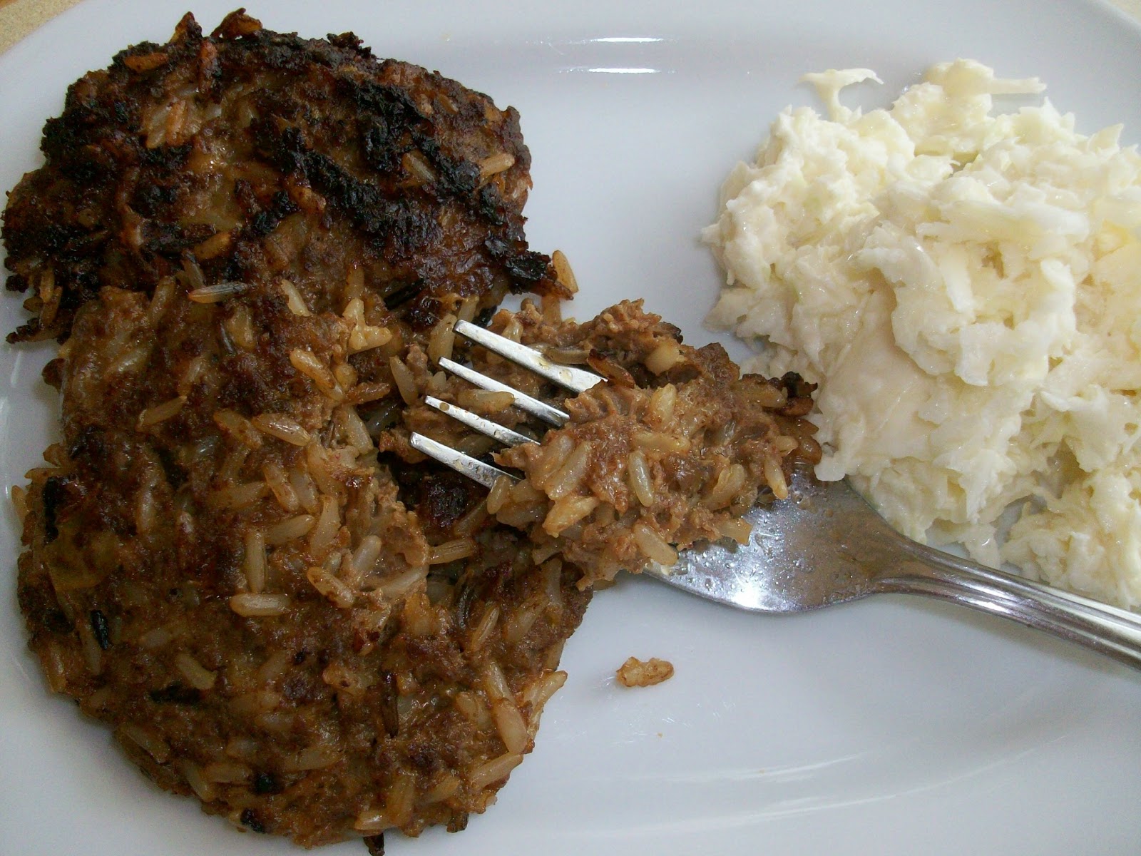 Martha's Recipe Dirty Rice Chorizo Patties
