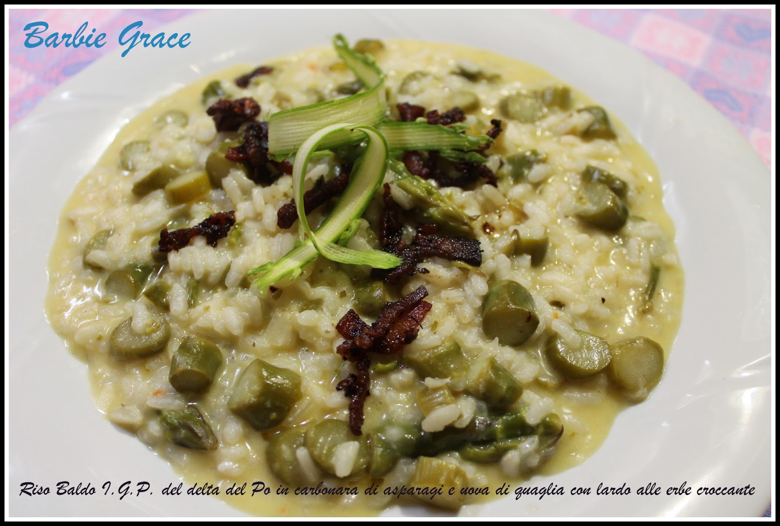 Spignattando qua e la..di...Barbie Grace Risotto con Riso