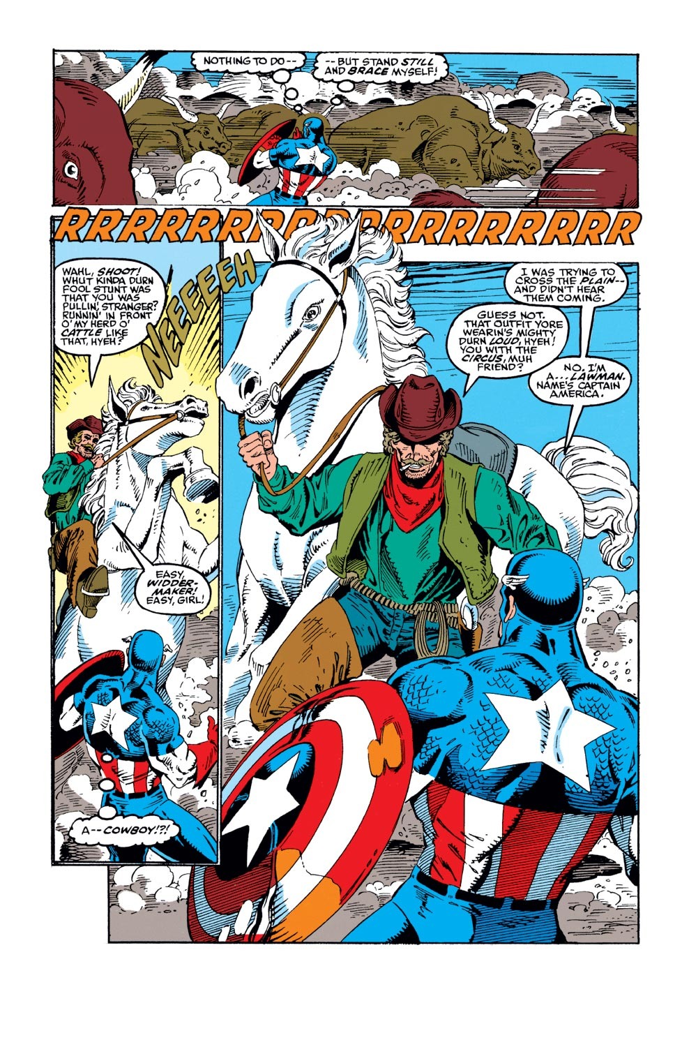 Read online Captain America (1968) comic -  Issue #383 - 9
