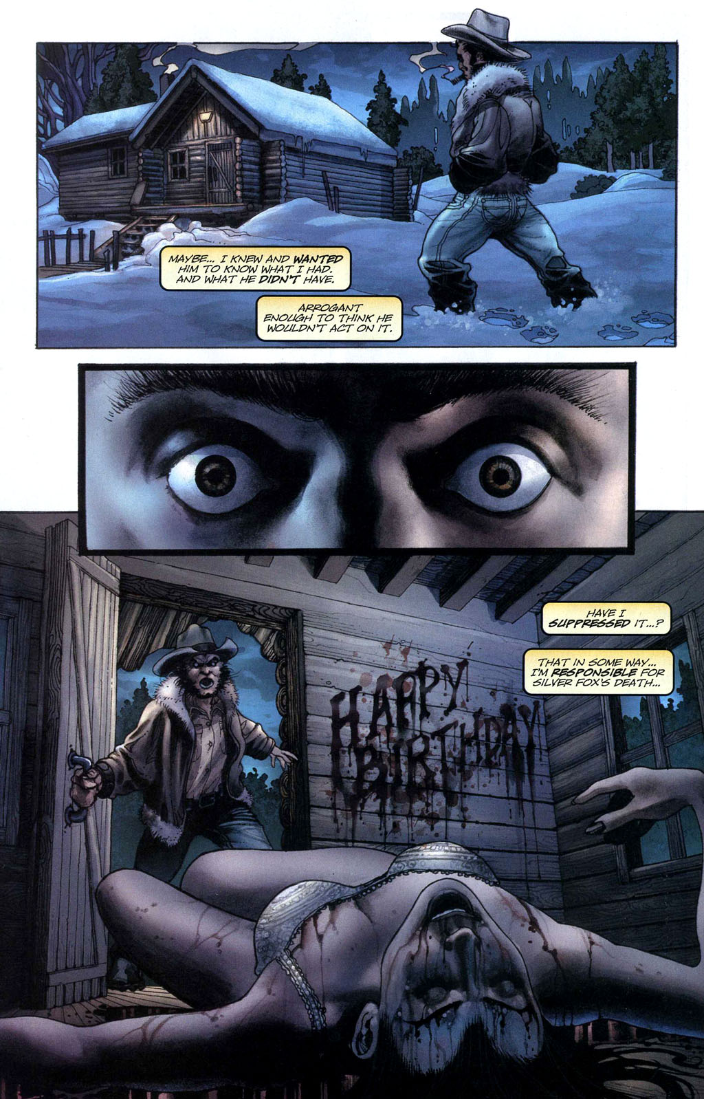 Read online Wolverine (2003) comic - Issue #50 - 16