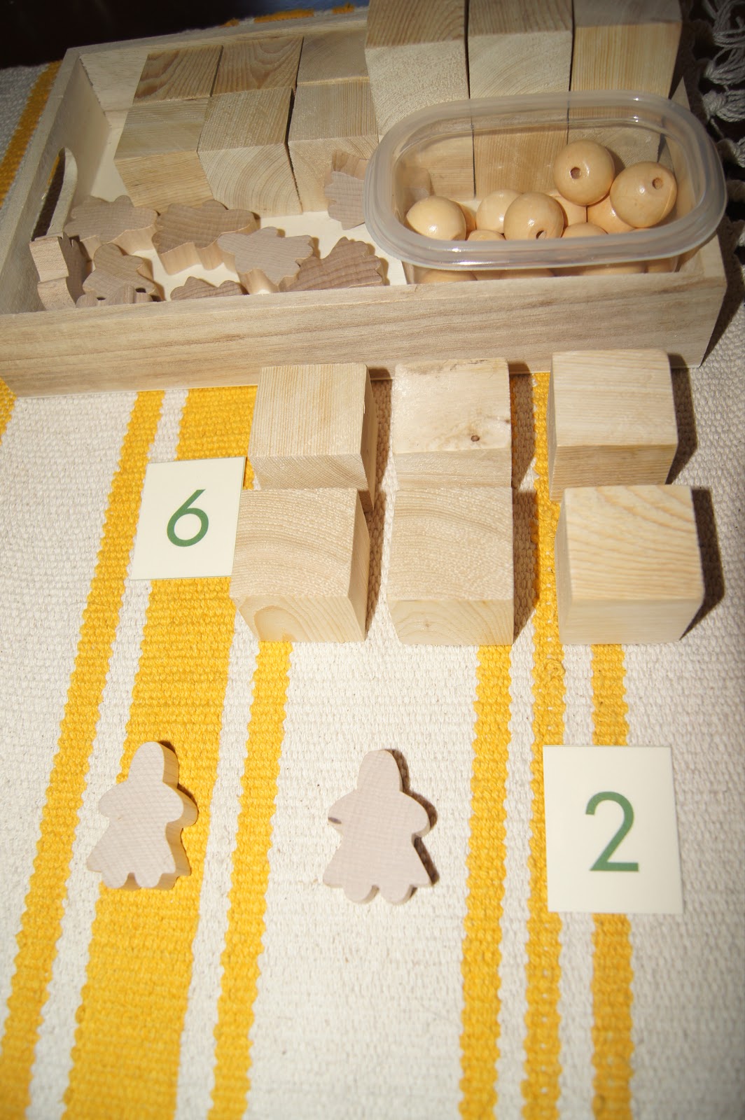 Golden Beads Division Introduction, Montessori Math At Home "Making