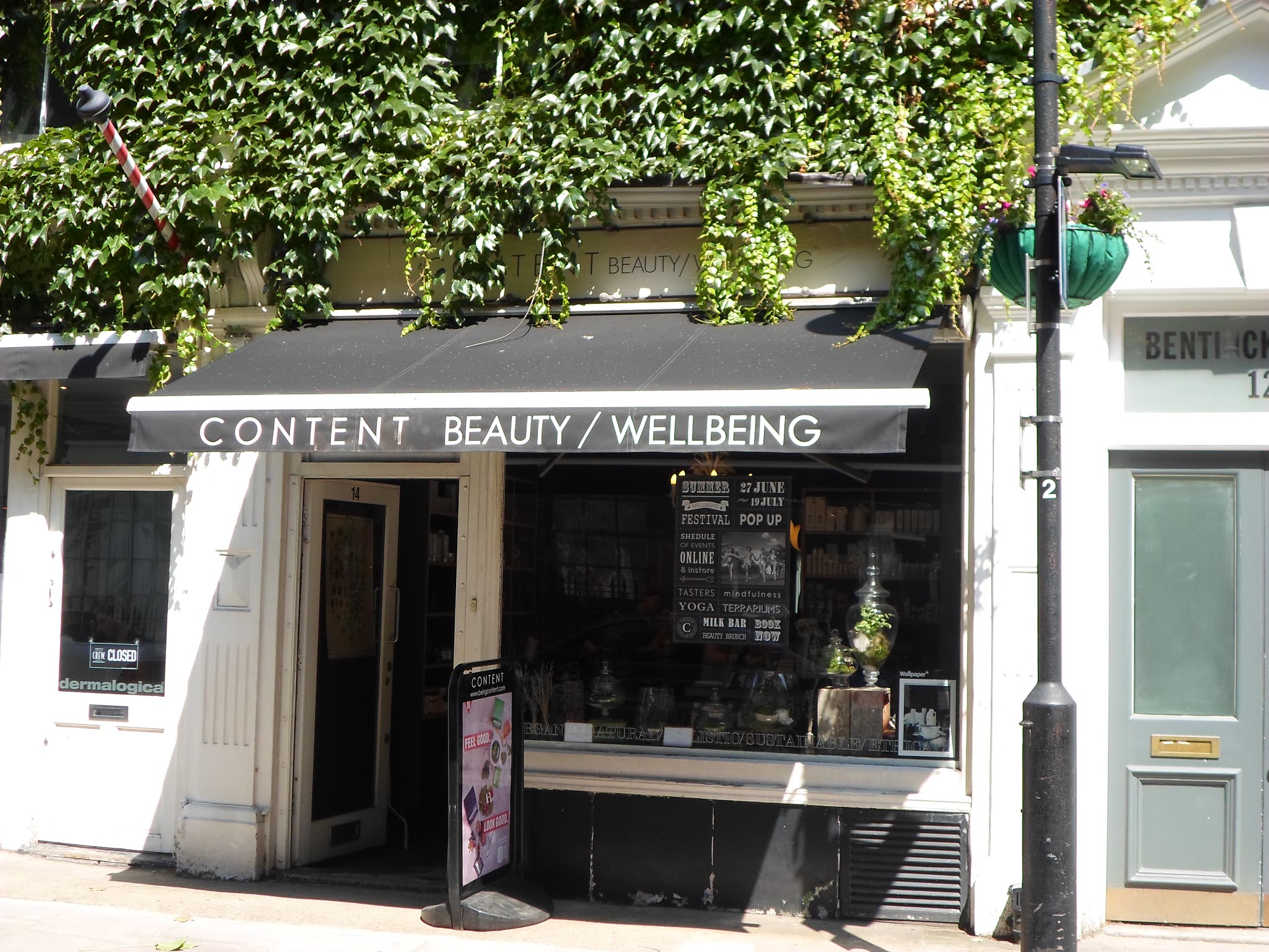 Content Beauty Wellbeing Store Front London