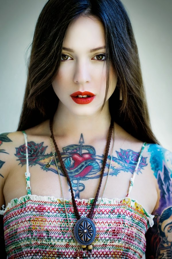 30 Most Beautiful Chest Tattoo Design Ideas For Women