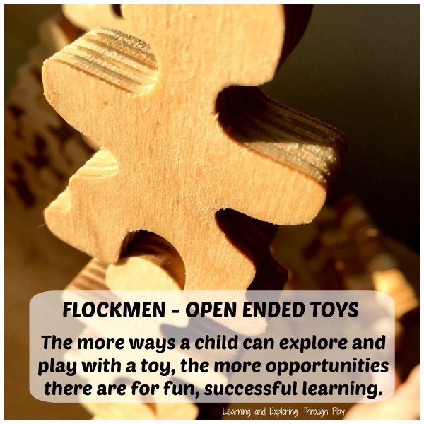 Flockmen - Open Ended Play Toys that grow with your child. Natural Toys for children.