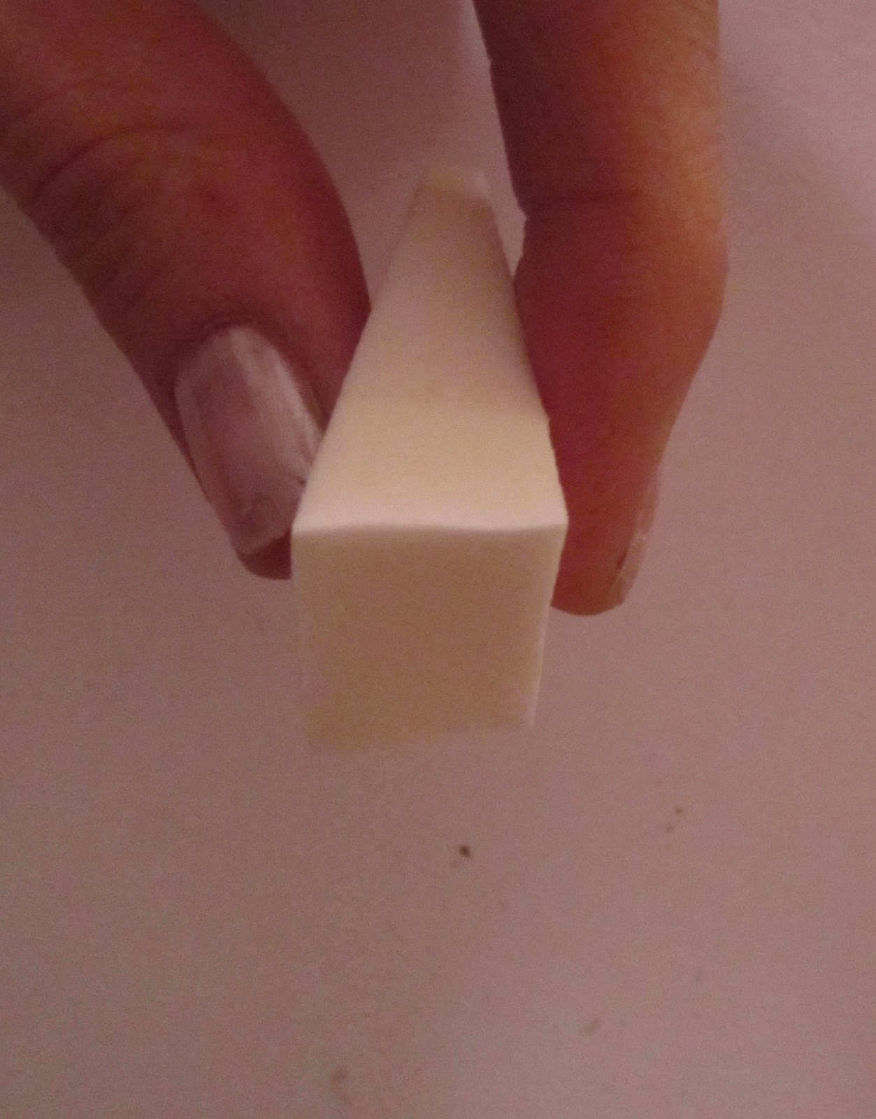 Inspired Xpression: Quick and Easy Color Tip Nails: Ballerina Mani