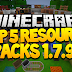 Minecraft: Top 5 Resource Packs 1.7.9 [Texture Packs] April 2014 HD | Minecraft 1.7.9 / 1.7.4 RuxMC