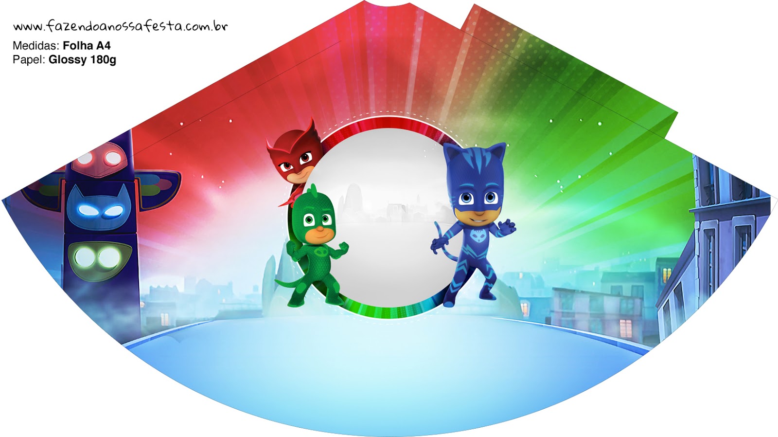 PJ Masks: Free Party Printables. | Oh My Fiesta! in english