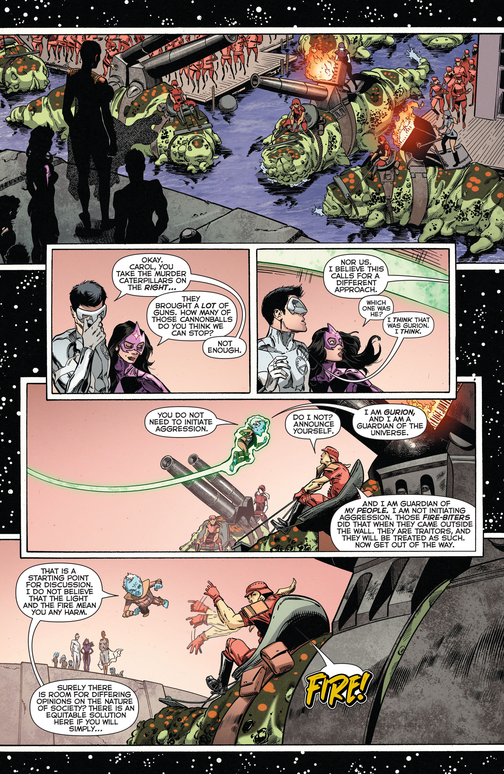 Read online Green Lantern: New Guardians comic -  Issue #28 - 14